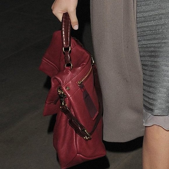 Nina Ricci "Liane" Raspberry Pink Lambskin Bag - Picture 12 of 12